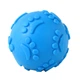 Игрушка Мяч Lesko DT1149 Blue жевательный резиновый для собак D:6,0 см со звуком - изображение 1