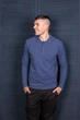 Рубашка поло мужская TvoePolo однотонное XXXXL Синее (5719-28xxxxl) - изображение 3