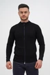 Кофта на замку кежуал Trend Collection 3357 чорний (col.802) XL - зображення 1