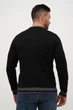 Кофта на замке кэжуал Trend Collection 407 черный (BLACK) M - изображение 5