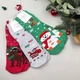 Набір махрових теплих жіночих шкарпеток NiceSocks Новорічні, Три пари/36-41р - зображення 3