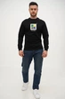 Свитшот с принтом Trend Collection 2826 черный (BLACK) 3XL - изображение 2