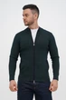 Кофта на замке кэжуал Trend Collection 3357 зеленый (col.954) 3XL - изображение 4