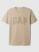 Мужская футболка Gap (500127115149) Everyday Soft Logo S бежевая - изображение 4