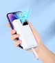 Зовнішній акумулятор повербанк power bank Remax RPP-550 30000mAh |2USB/Type-C, QC/PD, 22.5W/5A, Фонарик| white - зображення 2