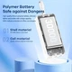 Зовнішній акумулятор повербанк power bank Remax RPP-550 30000mAh |2USB/Type-C, QC/PD, 22.5W/5A, Фонарик| white - зображення 4