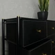 Комод побутовий LUMINARIA ELEGANCE BLACK 8B (органайзер для зберігання речей та одягу) - изображение 6