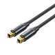 Кабель аудио Vention Toslink - Toslink оптический цифровой аудиокабель 2 м Black (BAVBH) - изображение 1
