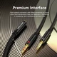 Сплітер Vention перехідник-розгалужувач 3.5 mm 2 AM to 3.5 mm AF AUX 4-піновий 1 м Black (BHDBF) - зображення 9