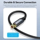 Кабель аудио Vention Toslink - Toslink оптический цифровой аудиокабель 2 м Black (BAVBH) - изображение 10