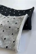 Шкарпетки жіночі Legs бавовняні замість резиночки - вільний край SOCKS COTTON POINTS 2 пари 36-40(р) nero/grey (G13) - изображение 4