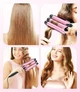 Тройная плойка щипцы для укладки волос Bestope Hair Waver HE-19 Розовый - изображение 9