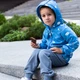 Куртка вітрівка для хлопчика Модний карапуз 03-00988 блакитний 92 см (2 роки) - зображення 5