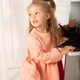 Плаття для дівчаток Trendy tot 03-01514 пудра 98 см (3 роки) - зображення 2