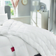 Кассетное теплое пуховое одеяло Brinkhaus Luxus Warm, Евро, Белый - изображение 4