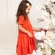 Сукня для дівчаток Trendy Тot 03-01270 кораловий 122 см (7 років) - изображение 5