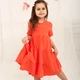 Сукня для дівчаток Trendy Тot 03-01270 кораловий 122 см (7 років) - изображение 8