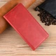 Чехол-книжка Deexe Retro Style для HMD Skyline - Red - изображение 7