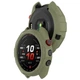 Захисний чохол Deexe Hollow Cover для Garmin Approach S70 42mm - Jungle Green - зображення 5