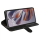 Классический чехол-книжка Deexe Wallet Style для Motorola Edge 50 Neo / Edge 60 Neo - Black - изображение 3