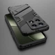 Захисний чохол з підставкою Deexe Bibercas для Xiaomi 14T - Black - зображення 4