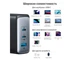 Мережевий зарядний пристрій ANKER PowerPort 736 Nano II GaN 100W 2xUSB-C PIQ3.0 Black (A2145G11) - изображение 9