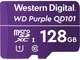 Карта пам'яті WD 128 GB microSDXC UHS-I Class 10 Purple QD101 (D128G1P0C) - изображение 1