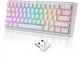 Клавіатура Motospeed SK66 Gateron Blue Hot Swap White (mtsk66wmb) - изображение 2