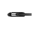 USB флеш накопичувач SanDisk 128 GB Ultra Dual Drive Go USB 3.0/Type-C Black (SDDDC3-128G-G46) - изображение 3