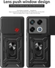 Чохол Hide Shield для Infinix GT 20 Pro / X6871 протиударний бампер з підставкою кільцем Black - зображення 4