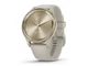 Смарт-годинник Garmin Vivomove Trend Cream Gold S. Steel Bezel w. F. Gray Case and S. Band (010-02665-02) - изображение 1