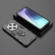 Чехол Iron Ring для Xiaomi Redmi 14C противоударный бампер с подставкой кольцом Black - изображение 4