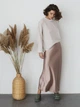 Юбка длинная женская Lilove 229-9 XL Бежевая (ROZ6501041173) - изображение 5