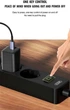 Мережевий фільтр-подовжувач XO WL10 2 Розетки + 3 USB 1.8 м (WL10) - изображение 4