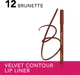 Карандаш для губ Bourjois Velvet Contour Liner 12 Brunette 1.14 г (3616305492692) - изображение 4