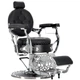 Гідравлічне перукарське крісло ENZO-9168A Silver Jack Barberking - зображення 5