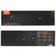 Компьютерные проводные клавиатура и мышка Veron X30 Черные - изображение 4