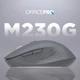 Миша OfficePro M230 Silent Click Wireless Gray (M230G) - зображення 5