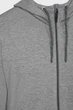 Толстовка CMP Jacket Fix Hood Grey 32D8077M-19UL 46 - зображення 2