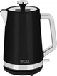 Чайник электрический в стальном корпусе ECG RK 1766 Vintage Nero - изображение 2
