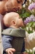 Рюкзак-кенгуру BabyBjorn Mini Woven Dark green, 7317680210401 - изображение 7