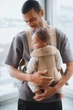 Рюкзак-кенгуру BabyBjorn Mini Woven Beige, 7317680210265 - изображение 13