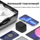 Универсальный адаптер для путешествий черный USB TYPE C Travel Adapter Переходник для всех типов розеток - изображение 6