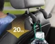 Автомобильные крючки держатели Ugreen LP104 на подголовник 2 шт Черные (XK-PH5) - изображение 6