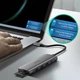 Порт-реплікатор (хаб) Ugreen 70411 6-in-1 док-станція HDMI 2*USB3.0 TF PD 100W - зображення 5