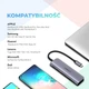 Порт-реплікатор (хаб) Ugreen 70411 6-in-1 док-станція HDMI 2*USB3.0 TF PD 100W - зображення 6
