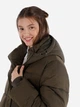 Куртка зимняя длинная женская Colin's CL1065794-KHA XS Хаки (8683197777188) - изображение 4