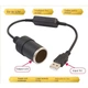 Адаптер-переходник с USB на прикуриваны преобразователь 5В - 12В для автоприборов в прикуриватель - изображение 5