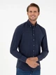 Рубашка мужская Pierre Cardin G021GL004-000-2093579(lacivert) M Темно-синяя (8683858074779) - изображение 4