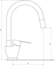 Смеситель кухонный GLOBUS LUX Main SM-203SG - изображение 5